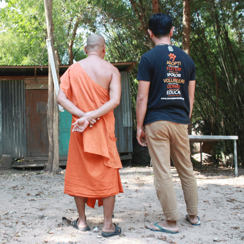 working with local temples